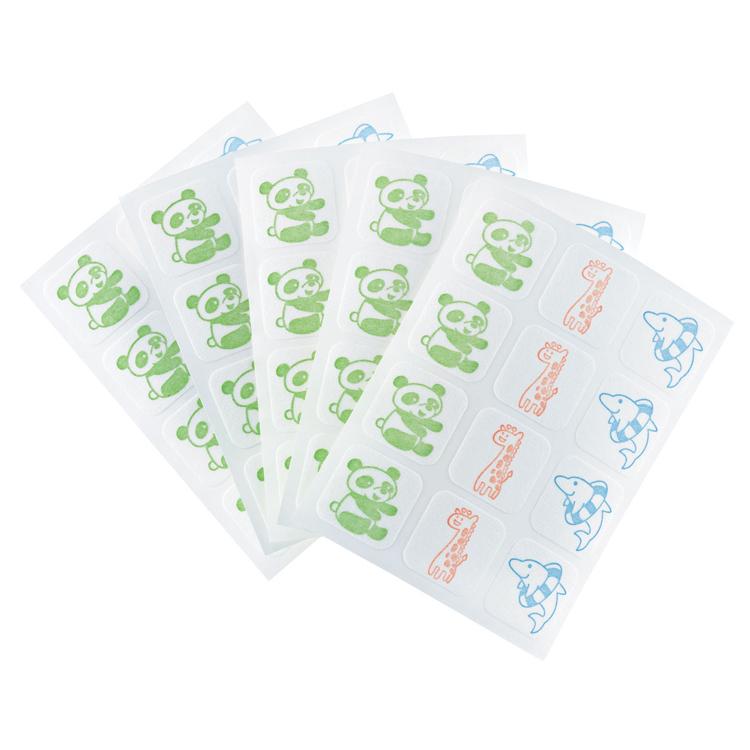 ピジョン 虫くるりん シールタイプ 虫よけ お徳用６０枚入 天然ハーブの精油使用 服 ベビーカー 貼るタイプ