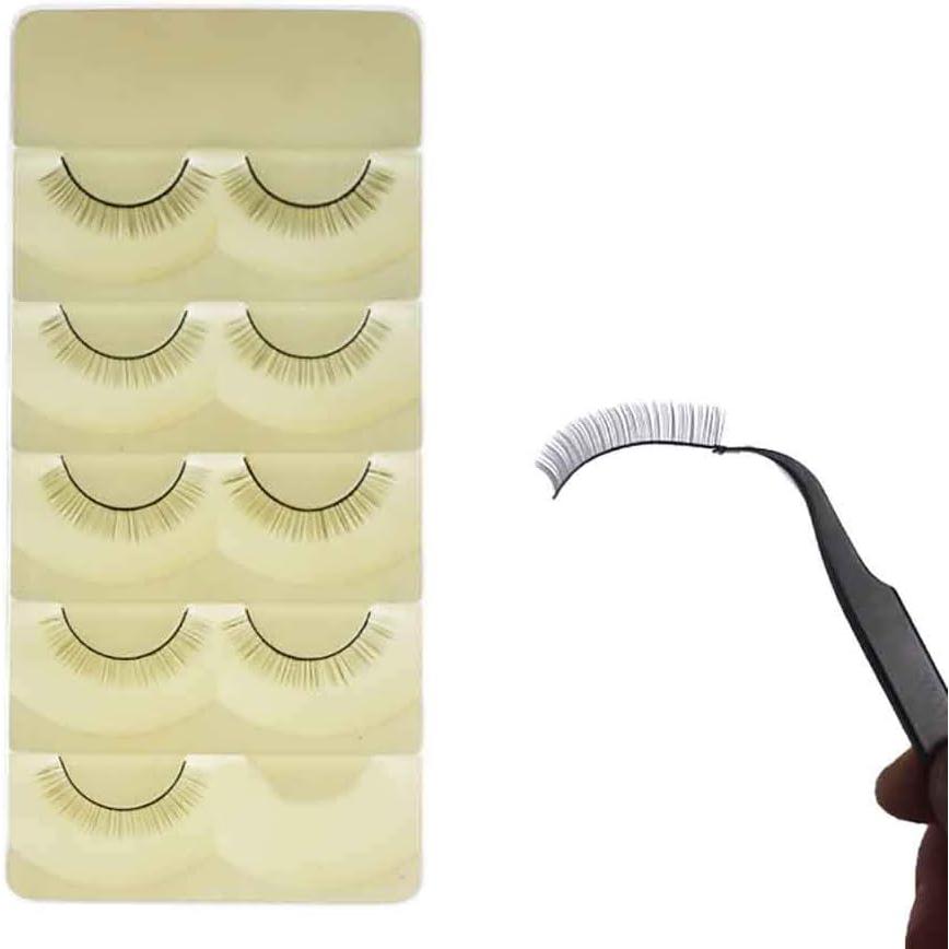 まつ毛エクステ 練習用セット まつげエクステ トレーニング練習用 両目5セット10個 アイラッシュ