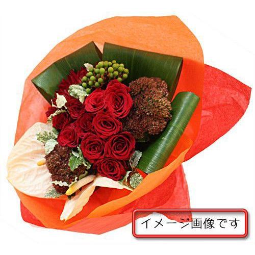 【安心のクール便出荷】バラ 10本 +おまかせ フラワー ブーケ 花 プレゼント ギフト 誕生日 女性 花束 ブーケ 贈り物 薔薇  還暦 母の日 プロポーズ 生花 |  | 01