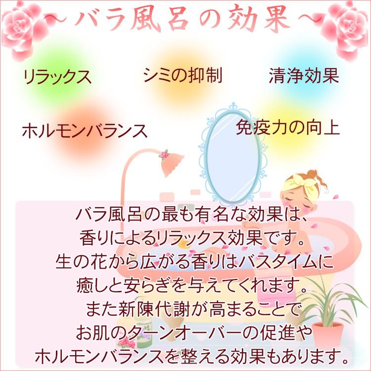フラワーバス バラ風呂 薔薇風呂 バラ風呂 贈り物 ギフト プレゼント お返し |  | 03