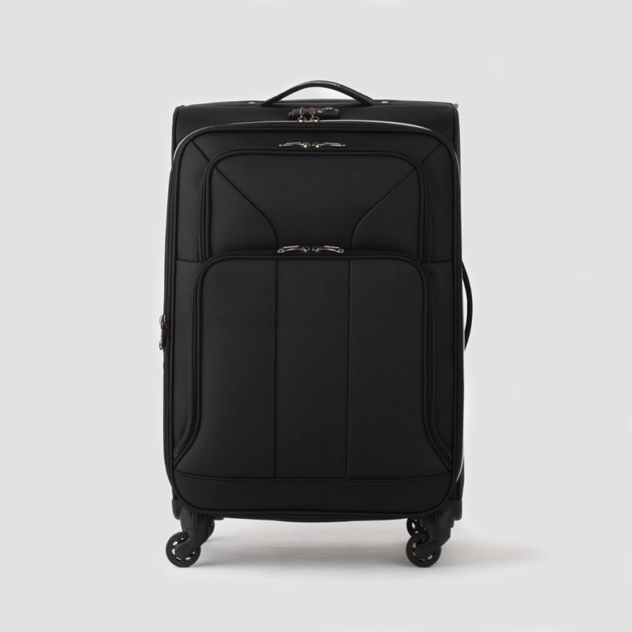 【美品】レジェンドウォーカー 機内持込可2輪スーツケース 黒 即発送 LEGEND WALKER（レジェンドウォーカー） 機内持込対応 ソフトスーツ