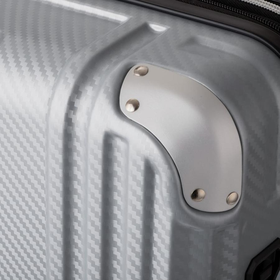 スーツケース　機内持込　レジェンドウォーカー　GRACIA　5511-48　36L　拡張 46L　ファスナー　キャスターストッパー | LEGEND WALKER | 07