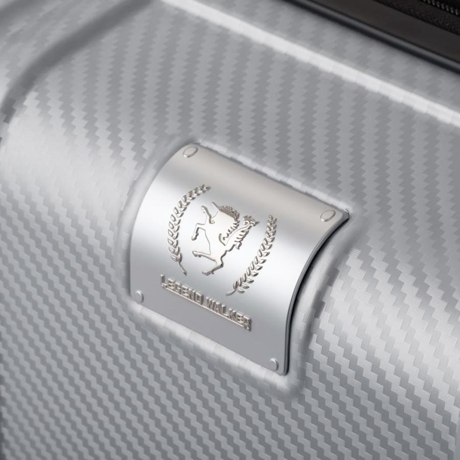 スーツケース　機内持込　レジェンドウォーカー　GRACIA　5511-48　36L　拡張 46L　ファスナー　キャスターストッパー | LEGEND WALKER | 10