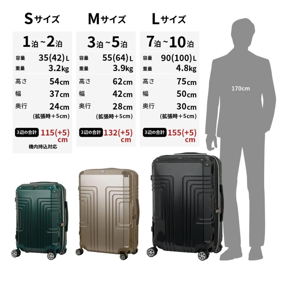 LEGEND WALKER（レジェンドウォーカー） スーツケース 55L COMODO 5519