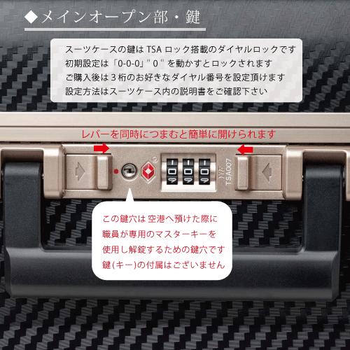 新商品 フレームスーツケース　レジェンドウォーカー APOLLON　アポロン 91L NEW 5901  トップオープン　キャスターストッパー | LEGEND WALKER | 13