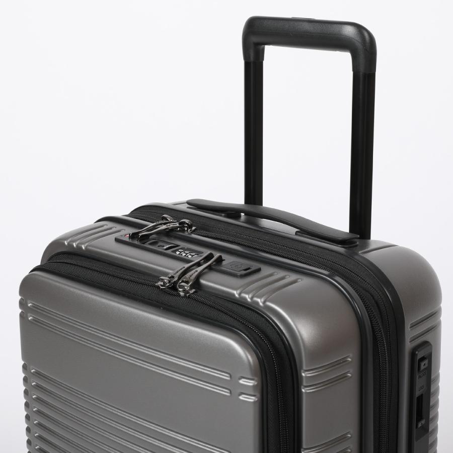 スーツケース　フロントオープン　BERMAS EURO CITYII 60295　機内持込　４輪 拡張機能付　ストッパー付　｜bisho｜13