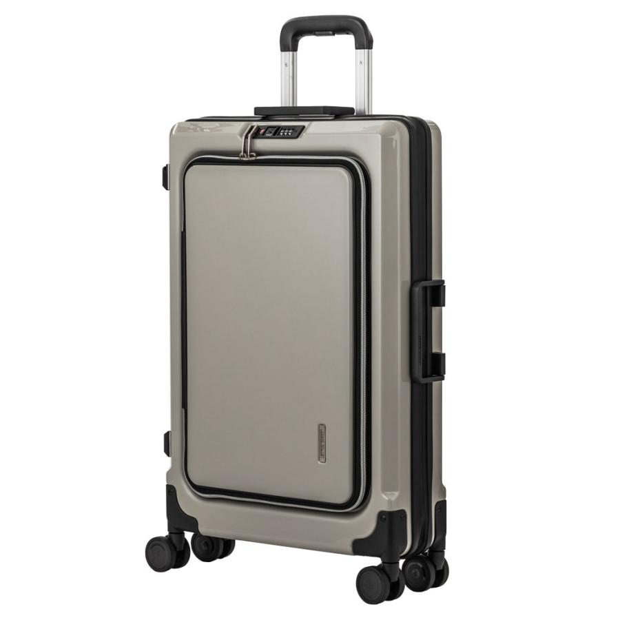 スーツケース　レジェンドウォーカー　FIT　6031-60　業界最大級　拡張 55L　ファスナー　超スリム_4