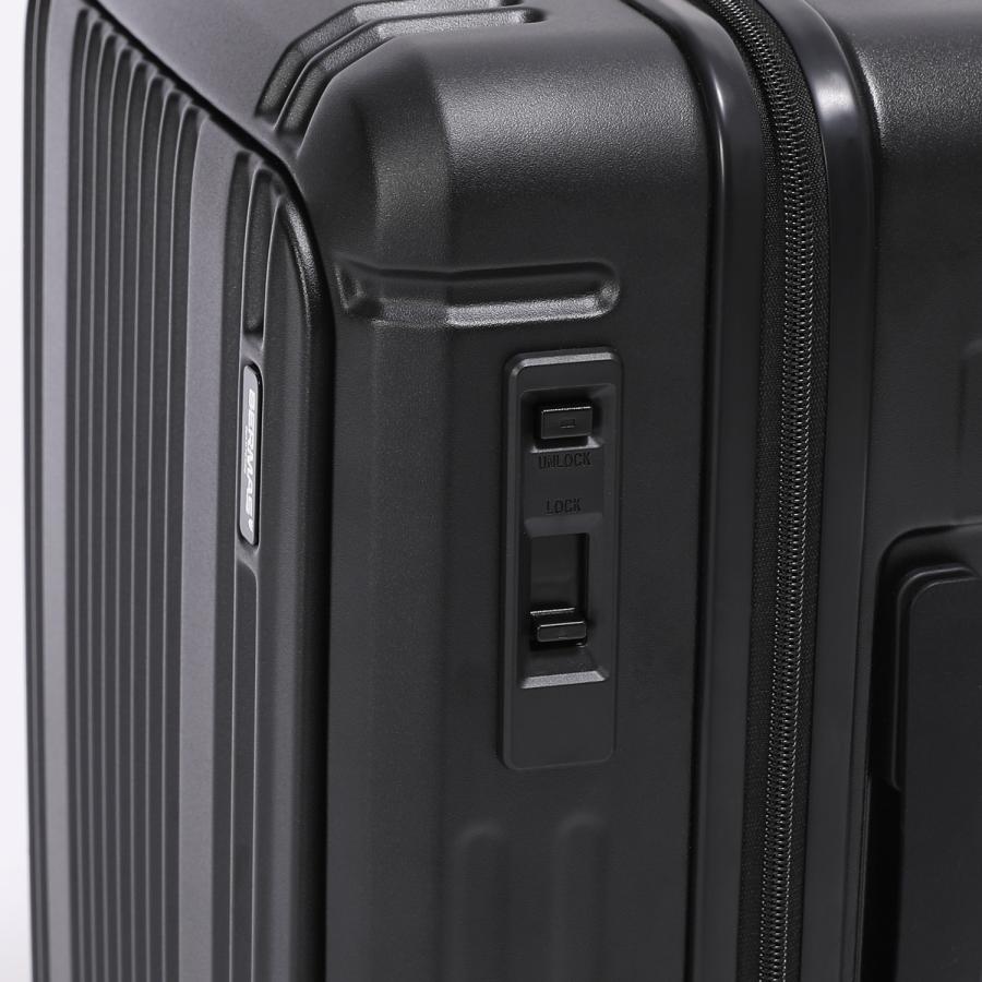 フロントオープン バーマス インターシティ２ プロ 60566 機内持込 ストッパー付 USBポート 大型キャスター スーツケース新商品の画像