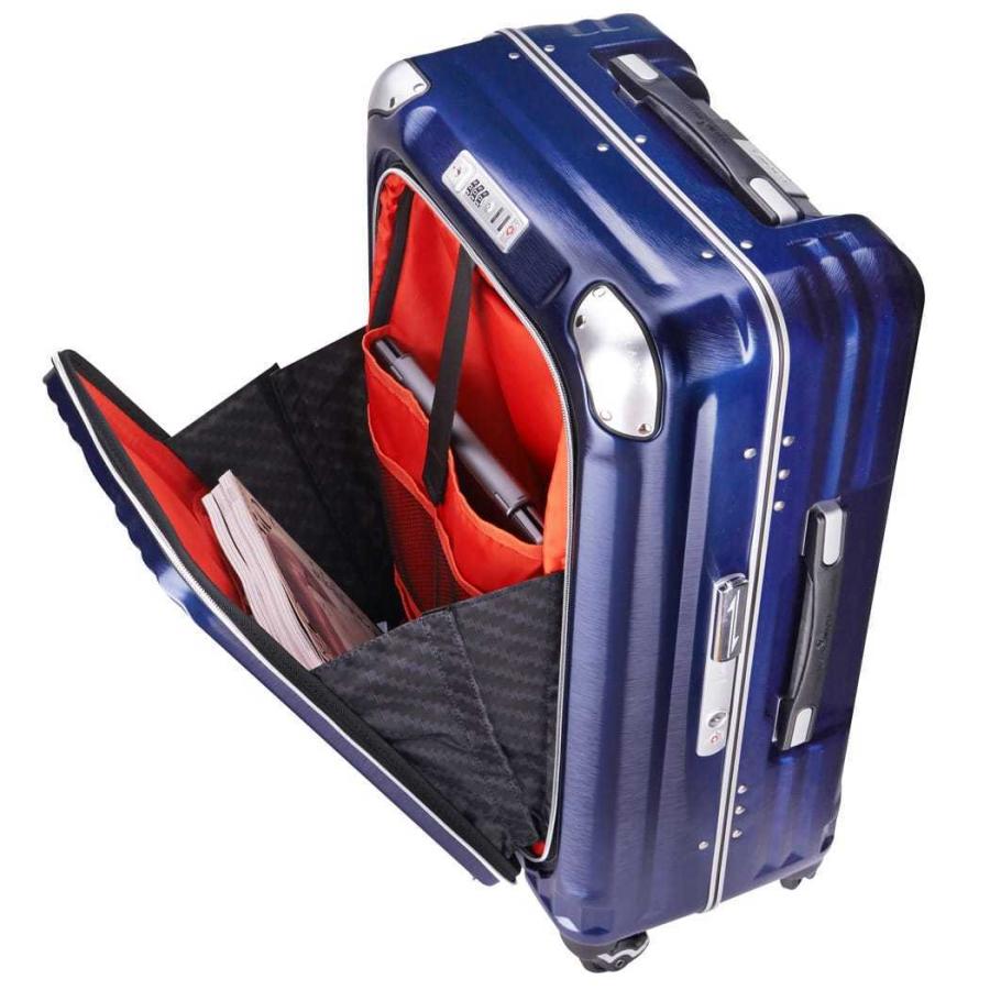 縦型キャリー　レジェンドウォーカー　ブレイド　6603-50　フロントオープン　機内持込対応　約38L　4輪　フレーム | レジェンドウォーカーグラン | 11