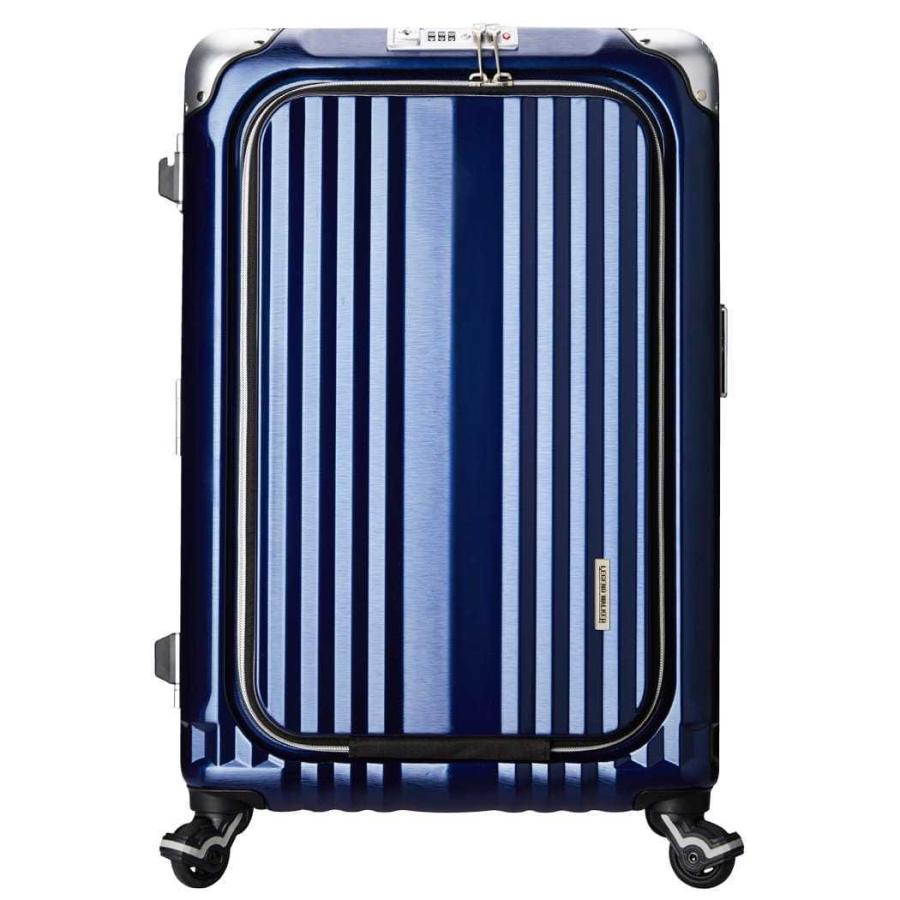 縦型キャリー　レジェンドウォーカー　ブレイド　6603-50　フロントオープン　機内持込対応　約38L　4輪　フレーム | レジェンドウォーカーグラン | 07