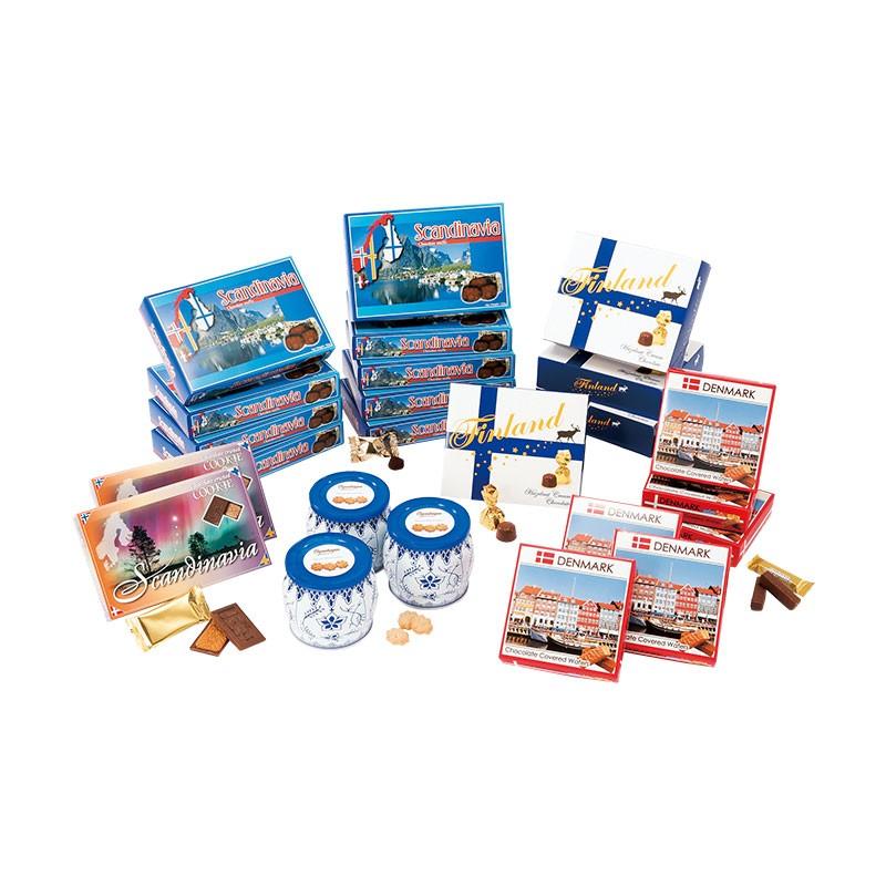 北欧 らくらく お土産バラエティ 5種25点 約5kg 北欧みやげ フィンランド デンマーク土産 Www Erhamah Com