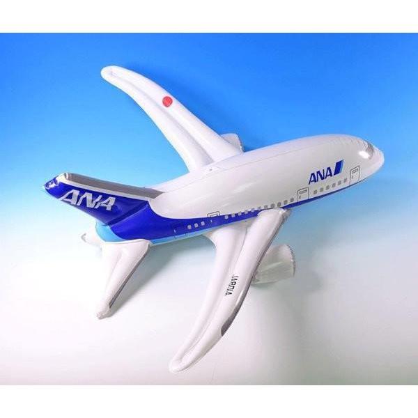 396円 贈答品 ビニールプレーン Ana 飛行機 風船飛行機 飛行機のおみやげ 子供に人気