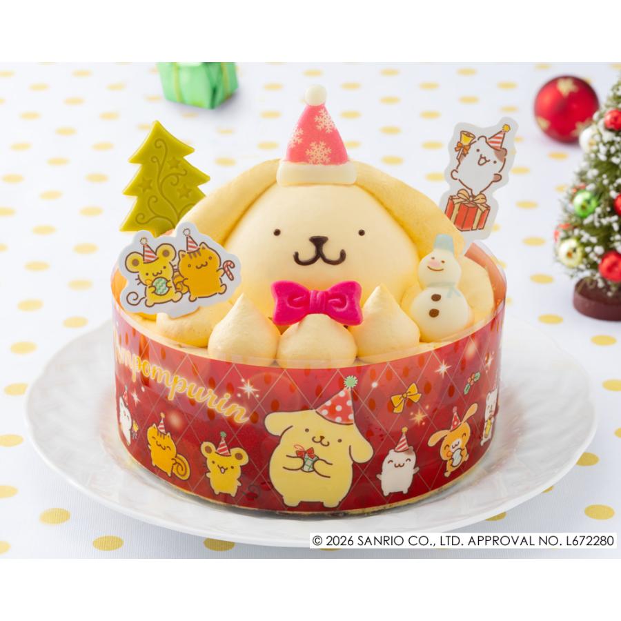 sanrio（サンリオ） クリスマスケーキ予約2026☆ポムポムプリン 聖夜の