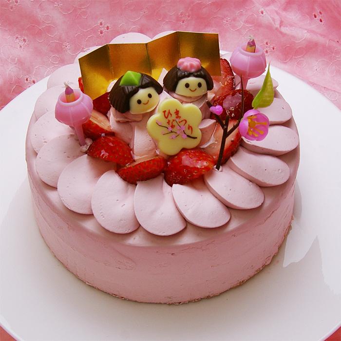 パティシエのひな祭りケーキ「Hi-na-ma-tsu-ri」6号サイズ（5名〜7名様）・パティスリー『TakaYanai』・送料無料｜bishokuc｜05