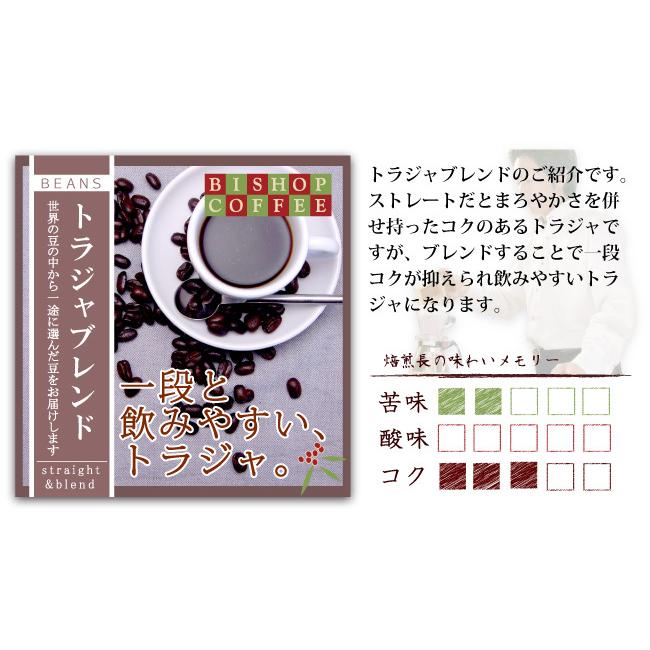 トラジャブレンド200g●コクとまろやかさ●送料300円（粉ＯＲ豆をメッセージでご指定してください）｜bishopcoffee722