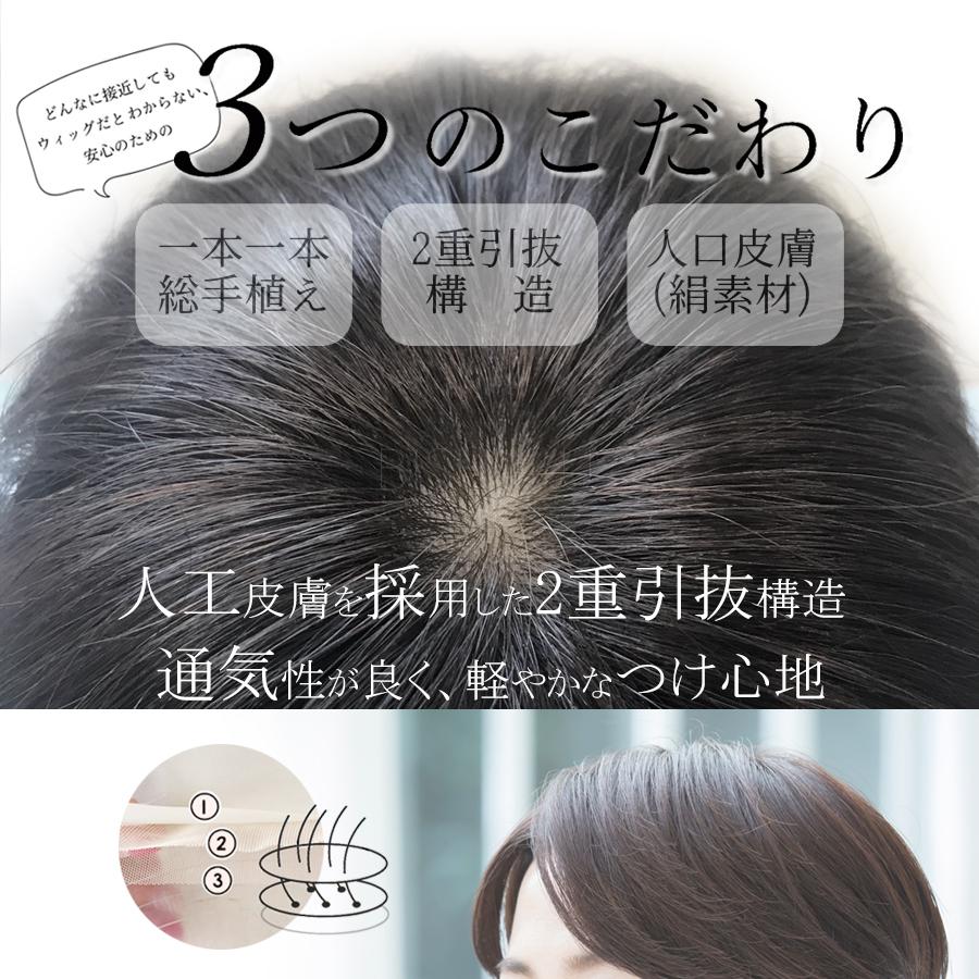 スーパーワイドヘアピース高級人毛100%リアル頭皮二重引き抜き総手植えヘアピース - www.farmington.co.uk