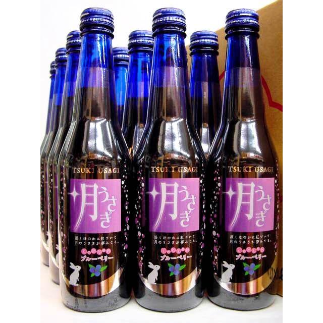 梅乃宿 月うさぎ ブルーベリー 300ml 12本 段ボール箱入り 奈良県 梅乃宿酒造 株 ブルーベリーテイスト微発泡酒 0212 Ume 0333 12 美酒の三河屋 通販 Yahoo ショッピング