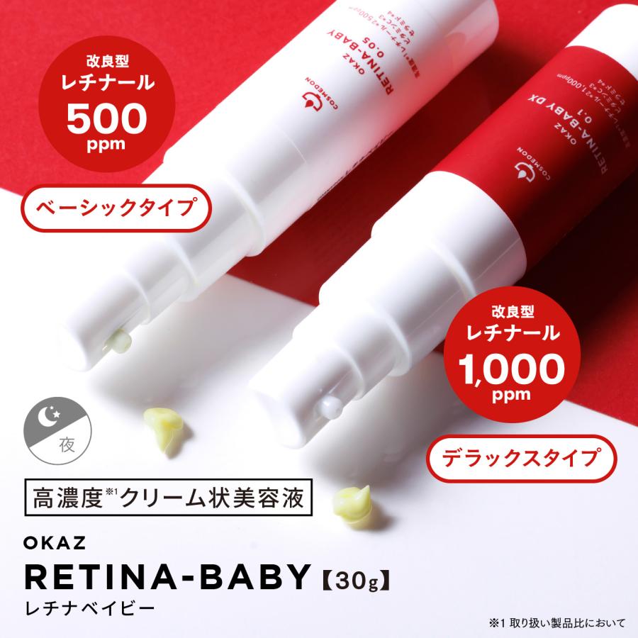 コスメドン公式 日本製 レチナール 500ppm 高濃度美容液 30g レチナ