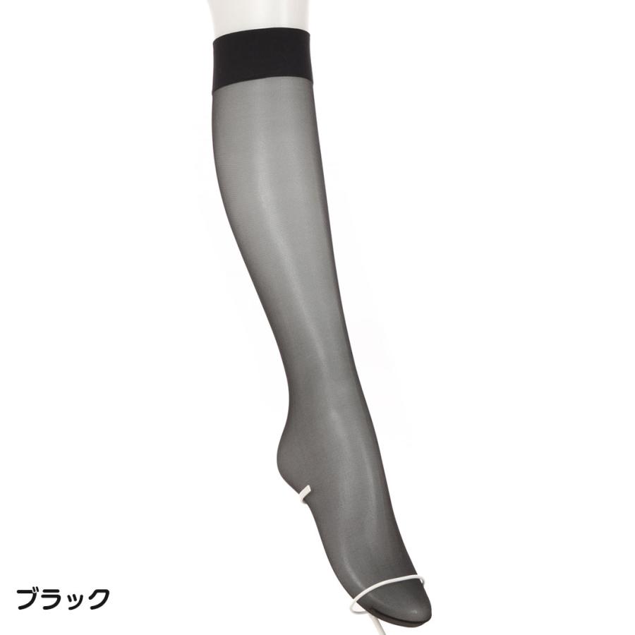 アツギザレッグバー THE LEG BAR 着圧メッシュ柄ストッキング ひざ下丈
