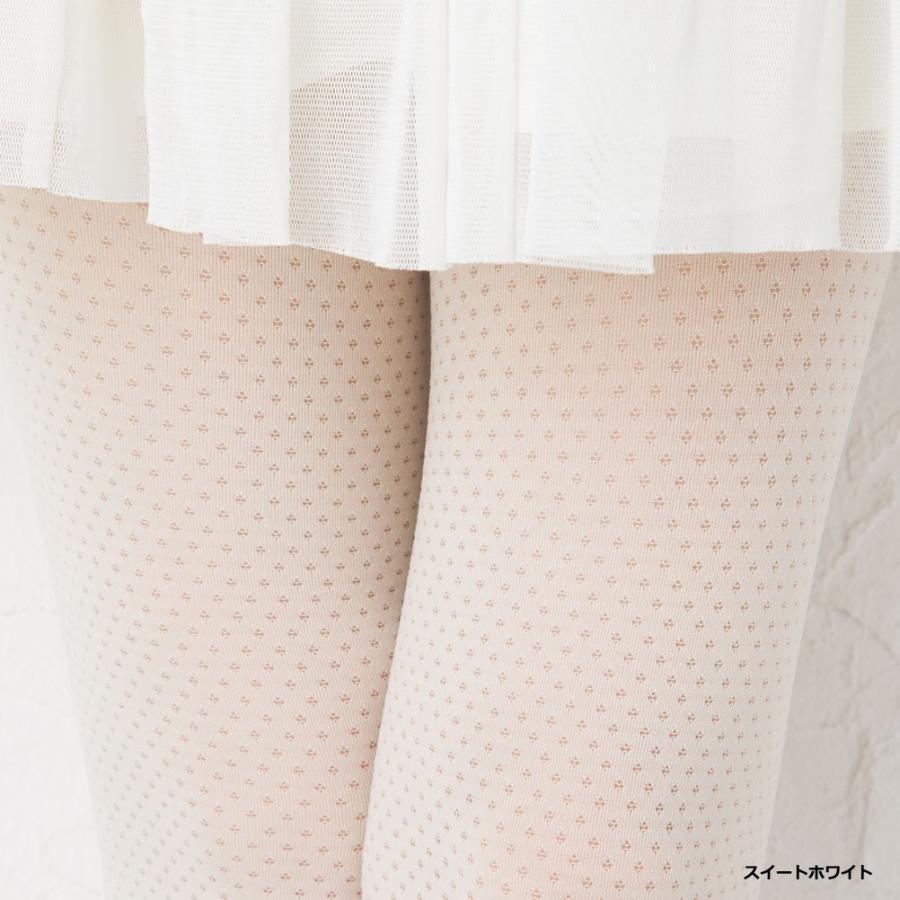 FRANTICA closet ホールメッシュ タイツ (M-L・50デニール・つま先