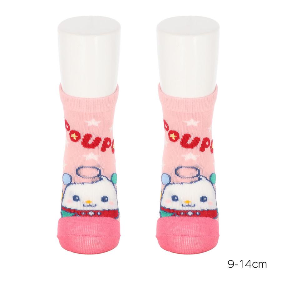 Fukuske（フクスケ） (ベビー9-14cm)ぽうぽ 水玉 スニーカー丈ソックス