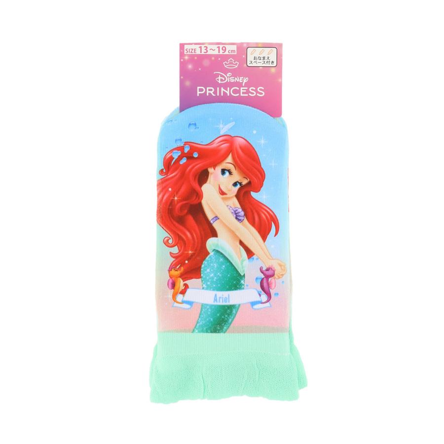 Fukuske（フクスケ） (キッズ13-19cm)アリエル プリントソックス