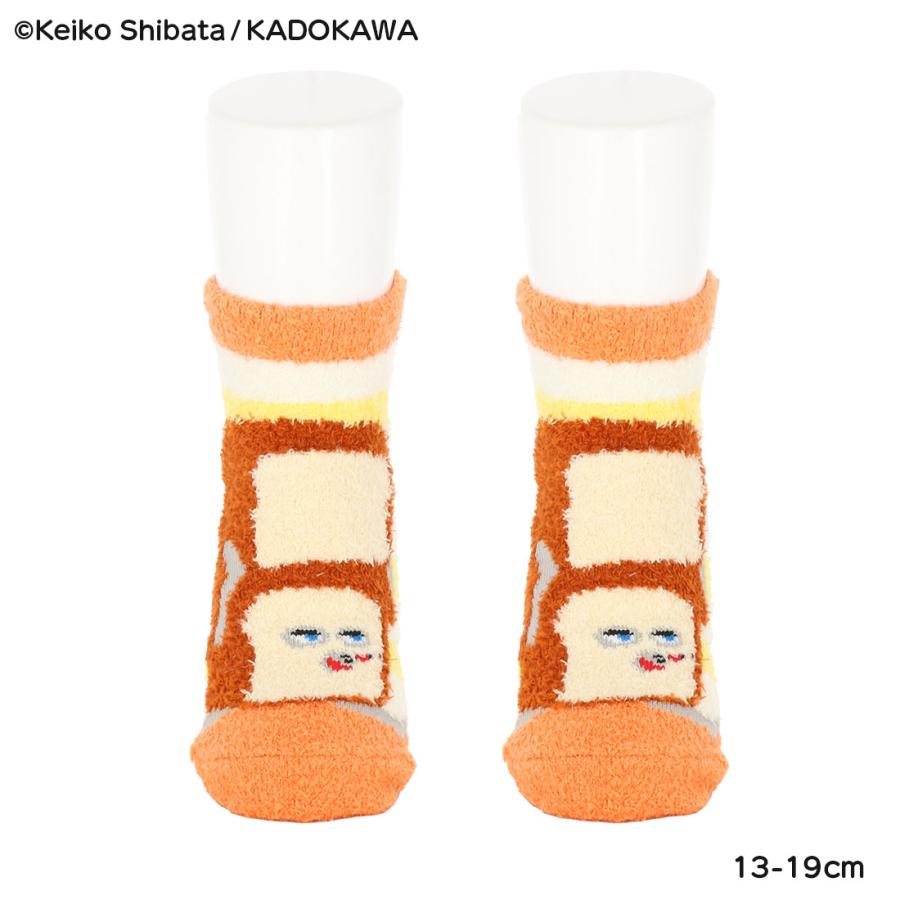 「くつ下どろぼう」 靴下 キッズ／パン ドット【パンどろぼう】【絵本のくつした】 – 親子