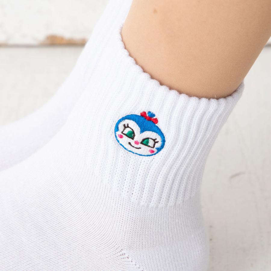 Fukuske（フクスケ） コキンちゃん ワンポイント刺繍 ロークルー