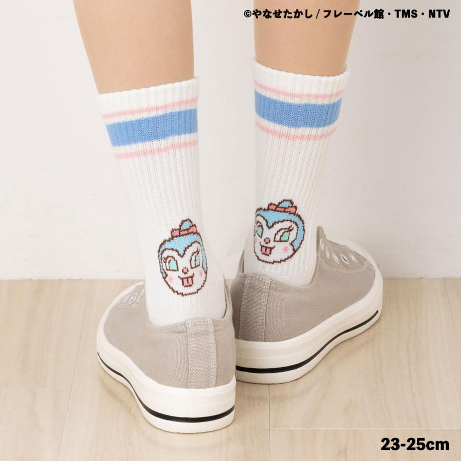 Fukuske うしろ コキンチャン クルーソックス 23-25cm 靴下