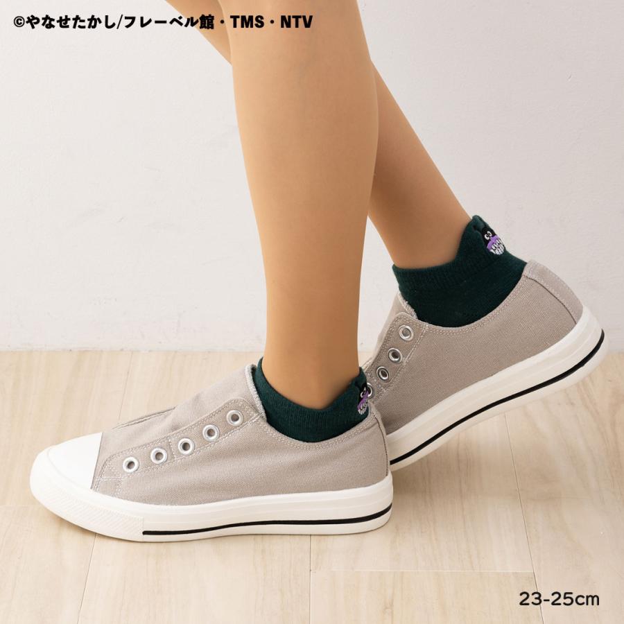 Fukuske バイキンマン 後ろ刺繍 スニーカー丈ソックス 23-25cm Fukuske バイキンマン 後ろ刺繍 スニーカー丈ソックス 23-25cm