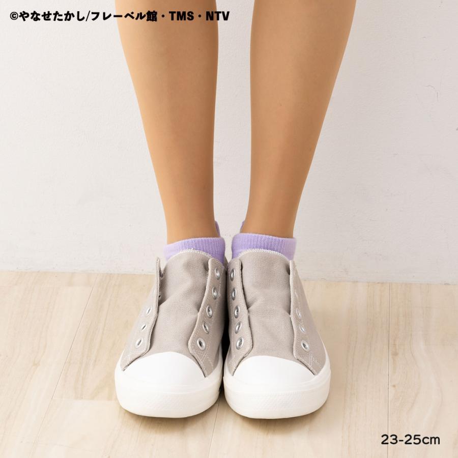 Fukuske ドキンちゃん 後ろ刺繍 スニーカー丈ソックス 23-25cm Fukuske ドキンちゃん 後ろ刺繍 スニーカー丈ソックス 23-25cm
