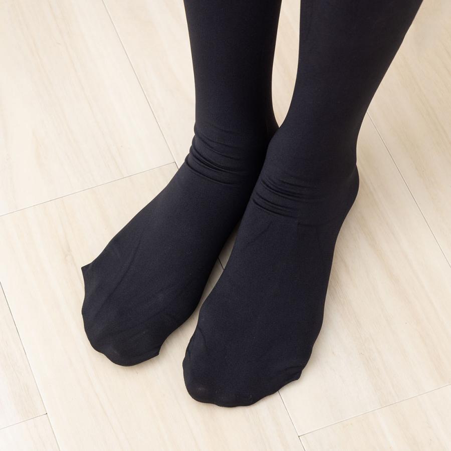 SABRINA（GUNZE） サブリナ Warm 80デニール ひざ下丈タイツ 22-25cm