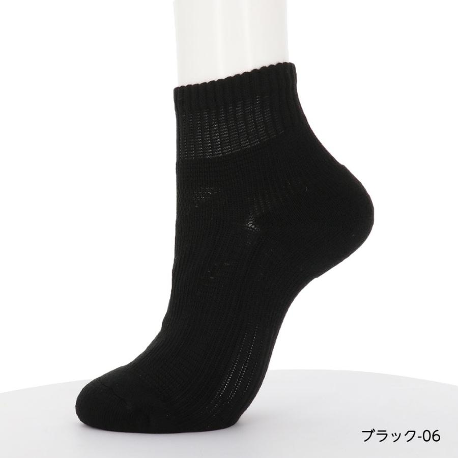 Crocodile グレーソックス 23-25cm新品・未使用 Run&Walk アーチサポート スポーツソックス 23-25cm (黒・グレー