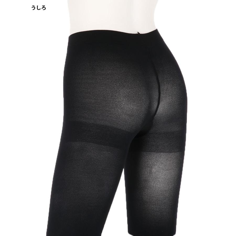 モア 大きいサイズ 80デニール発熱タイツ (3L-4L)(ブラック 黒)(日本製