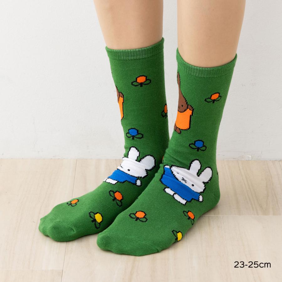 ミッフィー メラニー おそと レディースソックス 23-25cm ディック