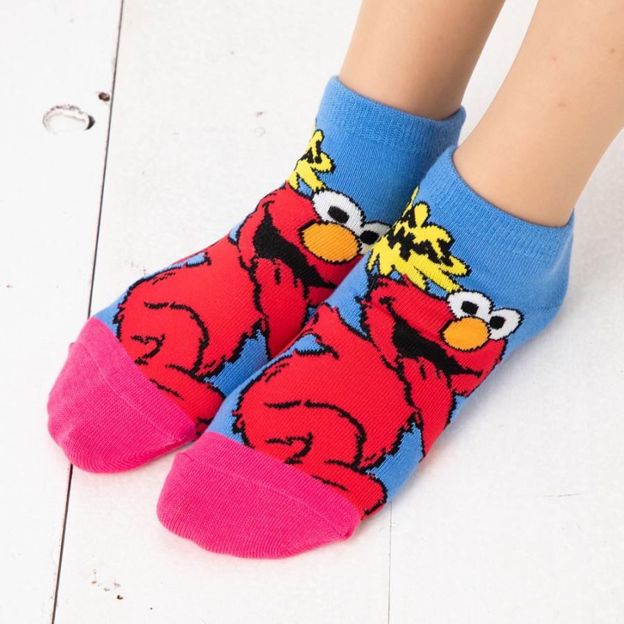 セサミストリート スニーカー丈ソックス エルモ Hahaha柄 23 25cm ショートソックス レディース キャラクター 靴下 Sp Sesoc351s レッグウェア専門店 美足花舞 通販 Yahoo ショッピング
