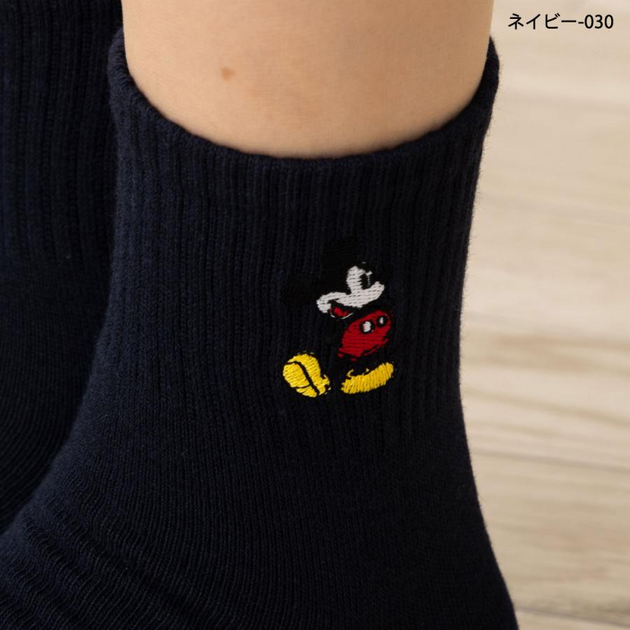 Disney ミッキーマウス ワンポイント刺繍 アメリブ ロークルー Disney ミッキーマウス ワンポイント刺繍 アメリブ ロークルー