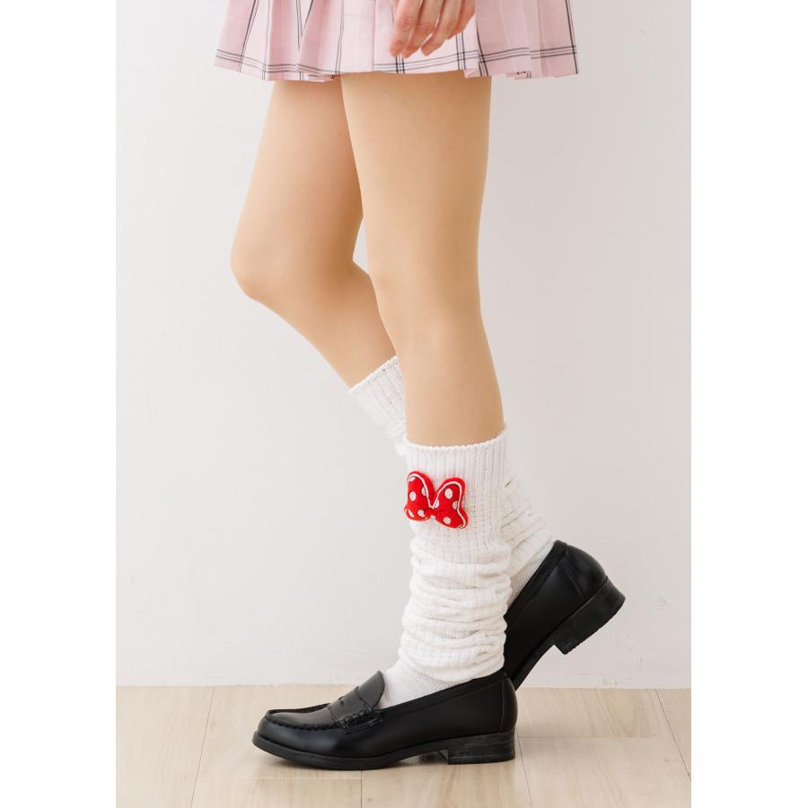 Disney（ディズニー） ぬいぐるみ付き ルーズソックス ミニーリボン