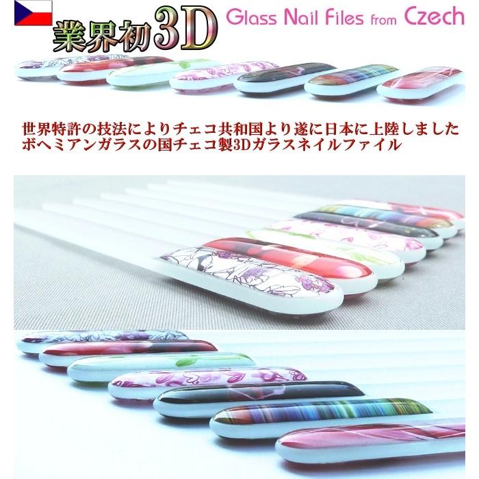 爪ヤスリ 2Pcs 業界初 3D チェコ製 ガラス 3DN9&Sクローバー 両面仕上げ 専用 ケース付 ヤマトDM便対応品 | BISON（アウトドア） | 01