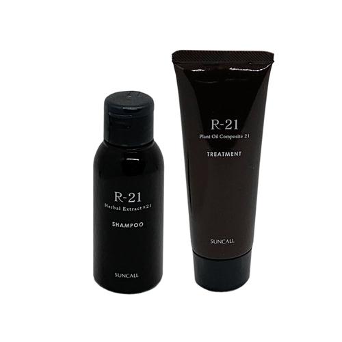 SUNCALL（サンコール） R-21 シャンプー 50ml + トリートメント 40g