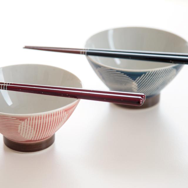 BISQUE 玉はじき夫婦茶碗ギフト 結婚祝い プレゼント 夫婦茶碗
