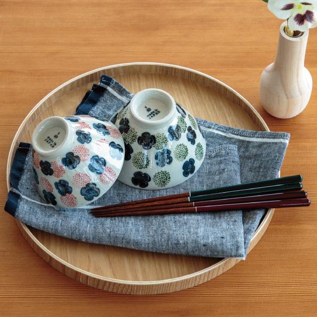 BISQUE 花舞夫婦膳ギフト 結婚祝い プレゼント 夫婦茶碗