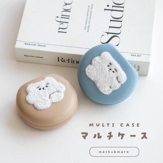マルチケース ましゅとまろ ミニ ハード キャラクター かわいい 小物