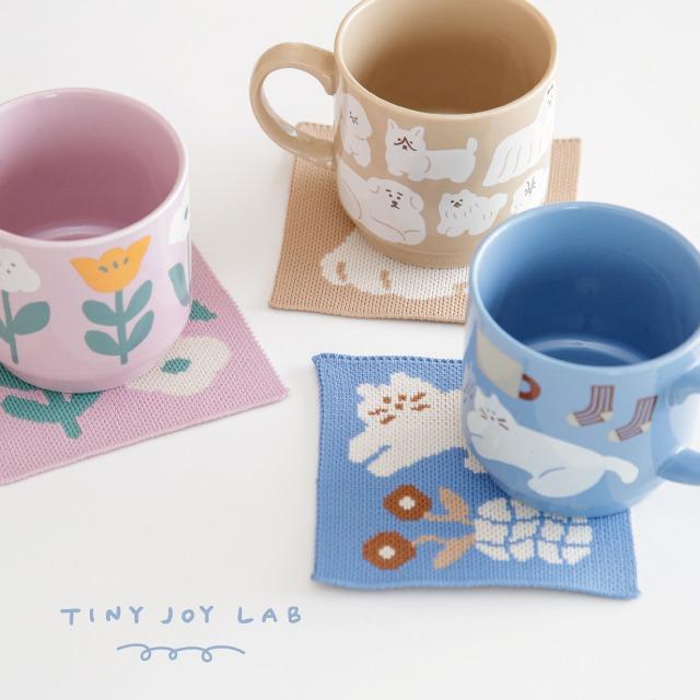 BISQUE マグカップ TINY JOY LAB タイニージョイラボ 300ml FLOWER DOG