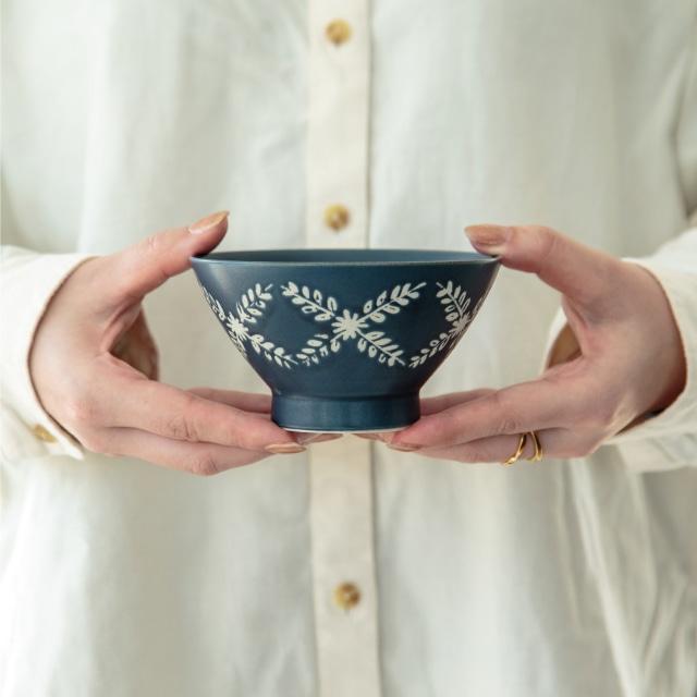 エビ絵茶碗 陶器製 高台付き エビ絵茶碗 陶器製 高台付き 錦春秋三ツ足向付のみ(和