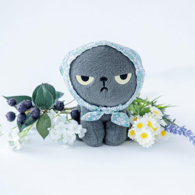 羊のぬいぐるみ 花柄スカーフ付き お着替え用花柄スカーフ アングリーマチコフラワー Angry Machiko