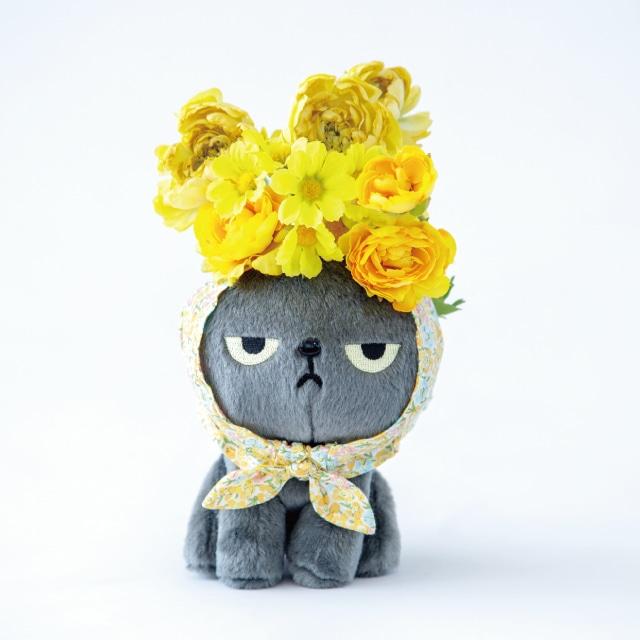 お着替え用花柄スカーフ アングリーマチコフラワー Angry Machiko