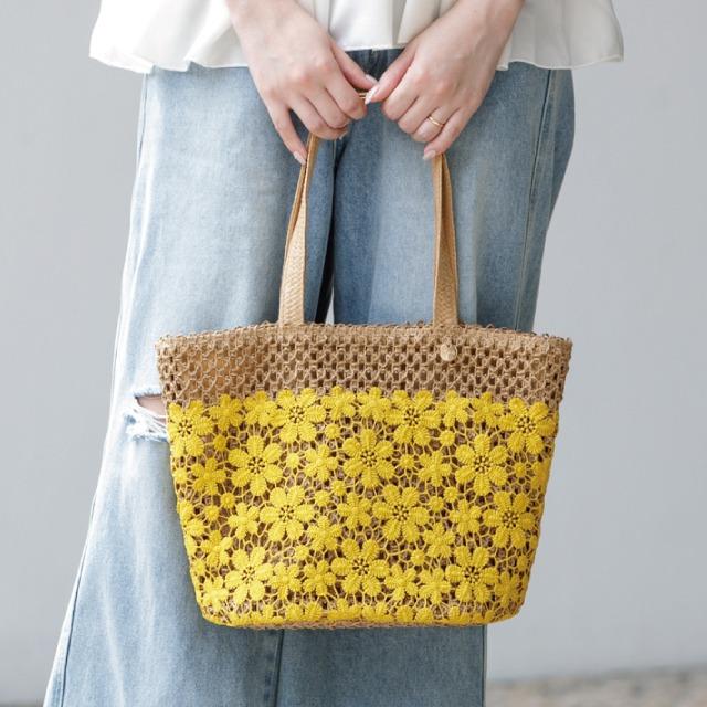 トートバッグ Parler パルレ 23cm 12cm ペーパー ポリエステル 軽量