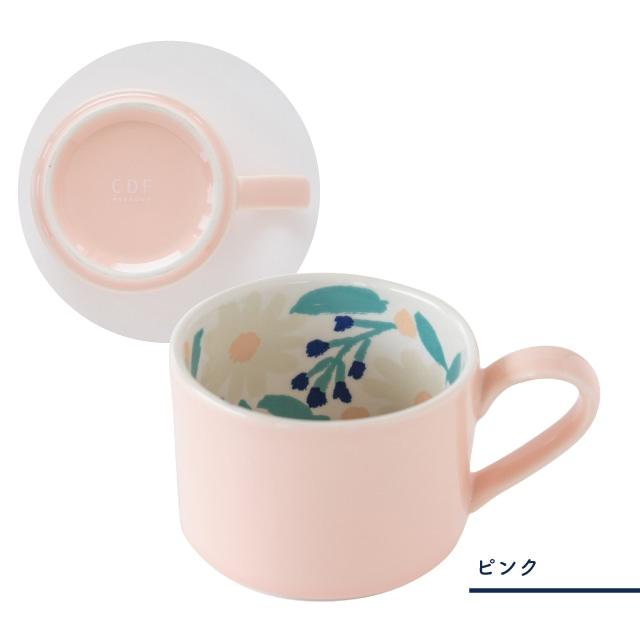 BISQUE マグ My Garden マイガーデン 270ml 花柄 陶器 おうちカフェ