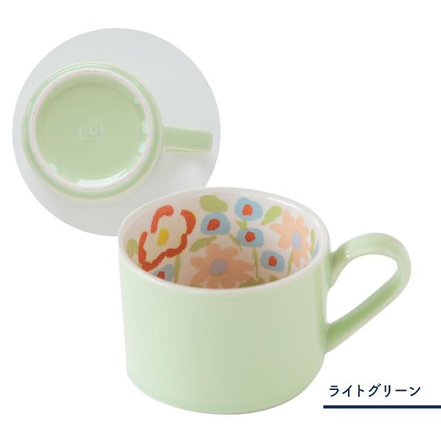 BISQUE マグ My Garden マイガーデン 270ml 花柄 陶器 おうちカフェ